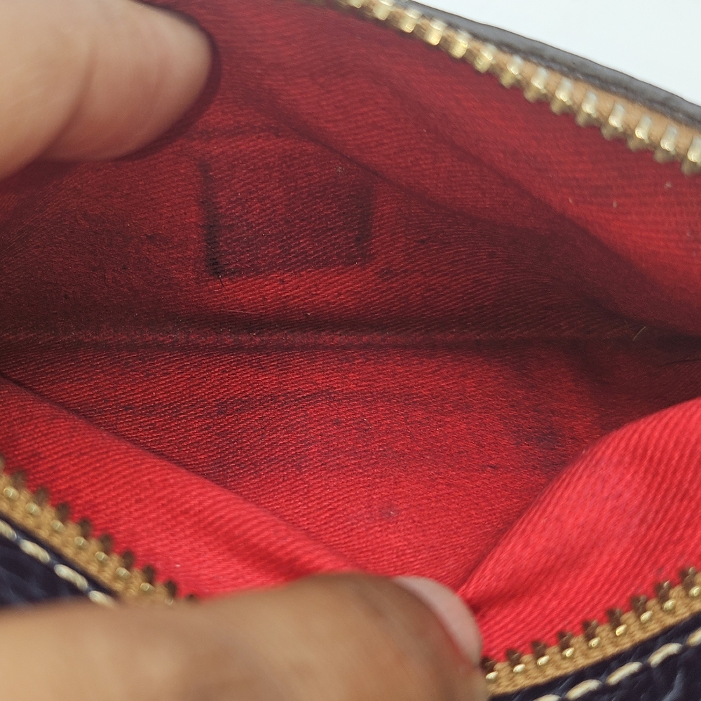 Dooney & Bourke Grain Zip Around Wristlet - Picture 11 of 11